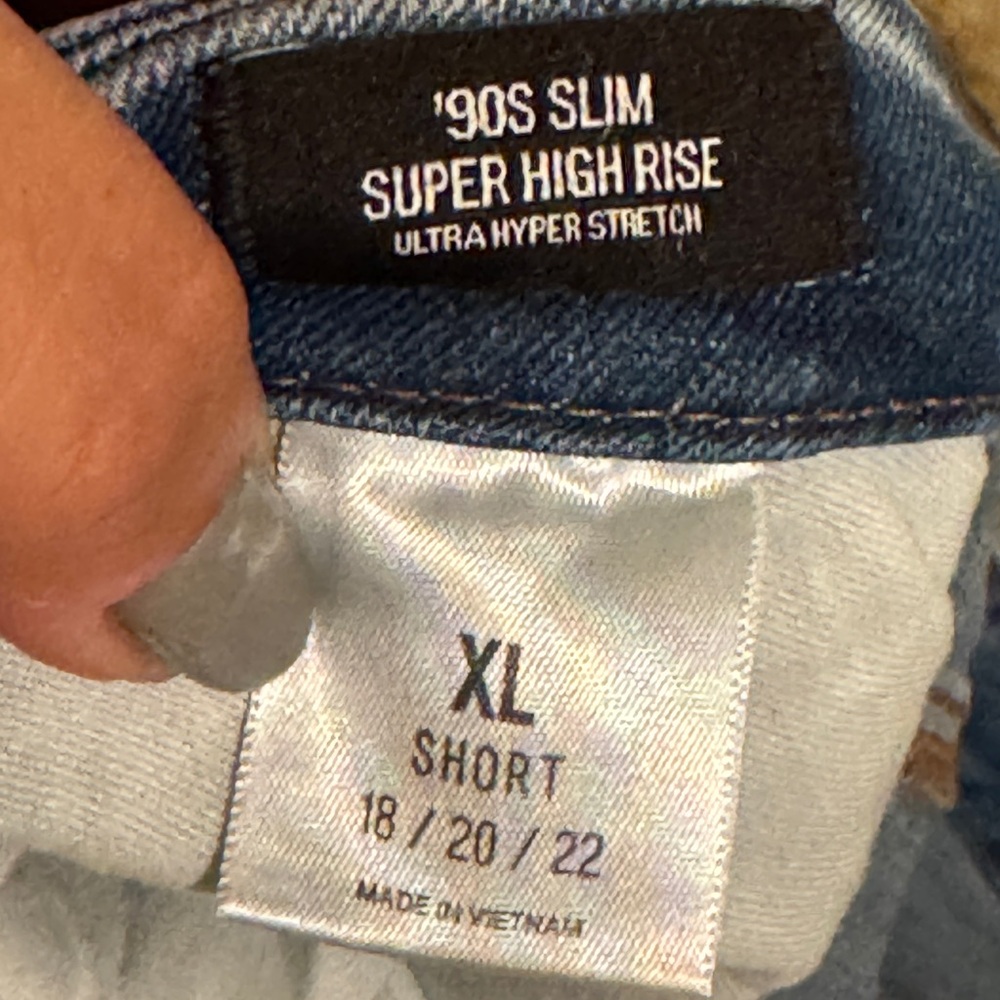'90s Slim Super High Rise FLEXX Jeans - Blue